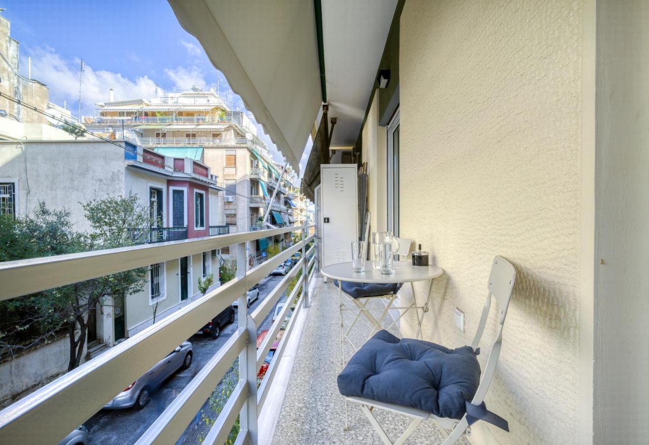 Lovely Sunlit Central Athens 2 Bedroom 2 Bathroom Condo Eksteriør billede